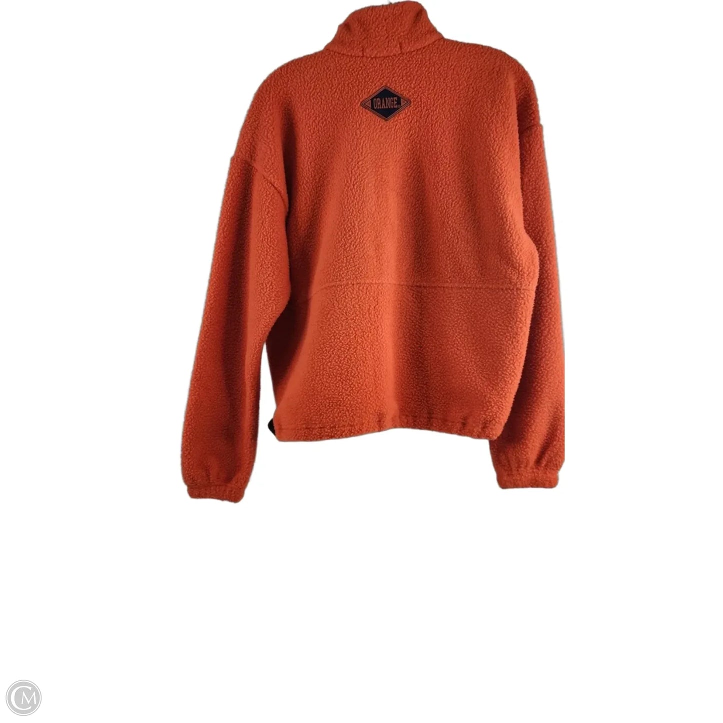 Athletic Jacket By Clothes Mentor In Orange, Size: S