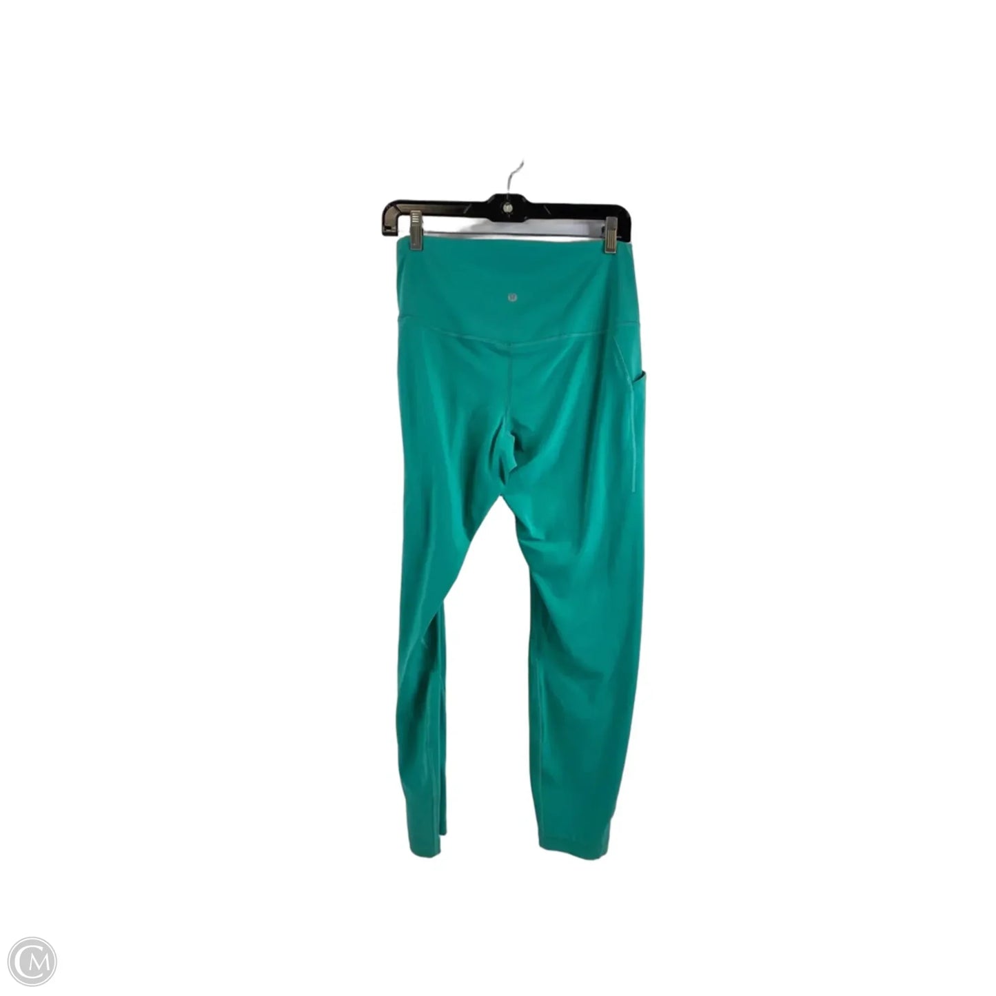 Athletic Leggings By Lululemon In Green, Size: 12