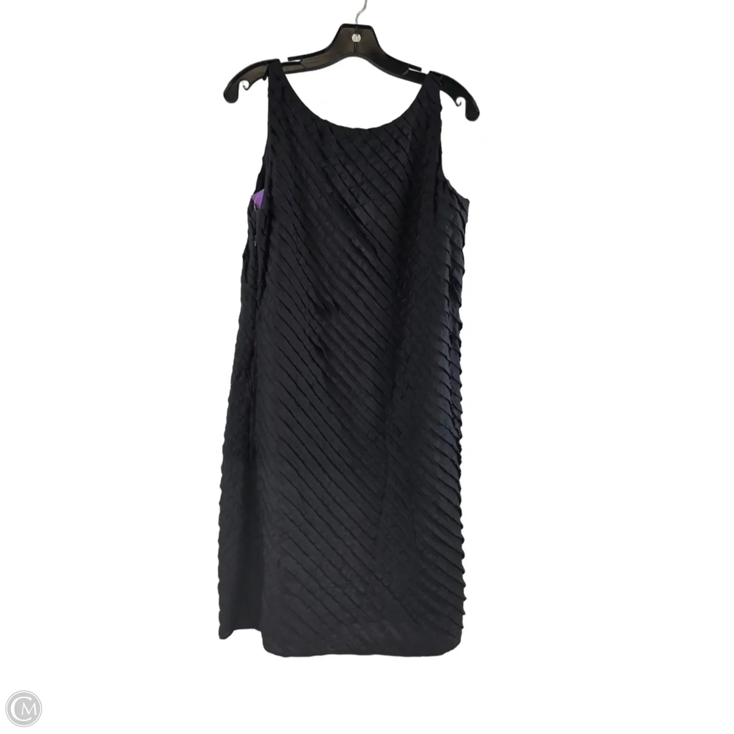 Dress Casual Midi By Eileen Fisher In Black, Size: 8
