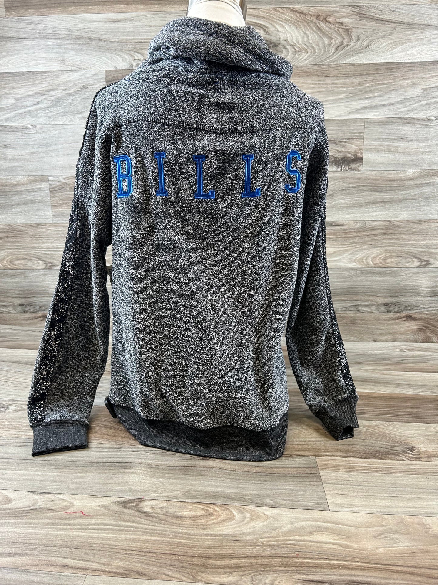 Sweatshirt Collar By Nfl In Grey, Size: S