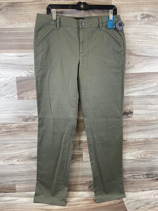 Pants Cropped By Talbots In Green, Size: 10