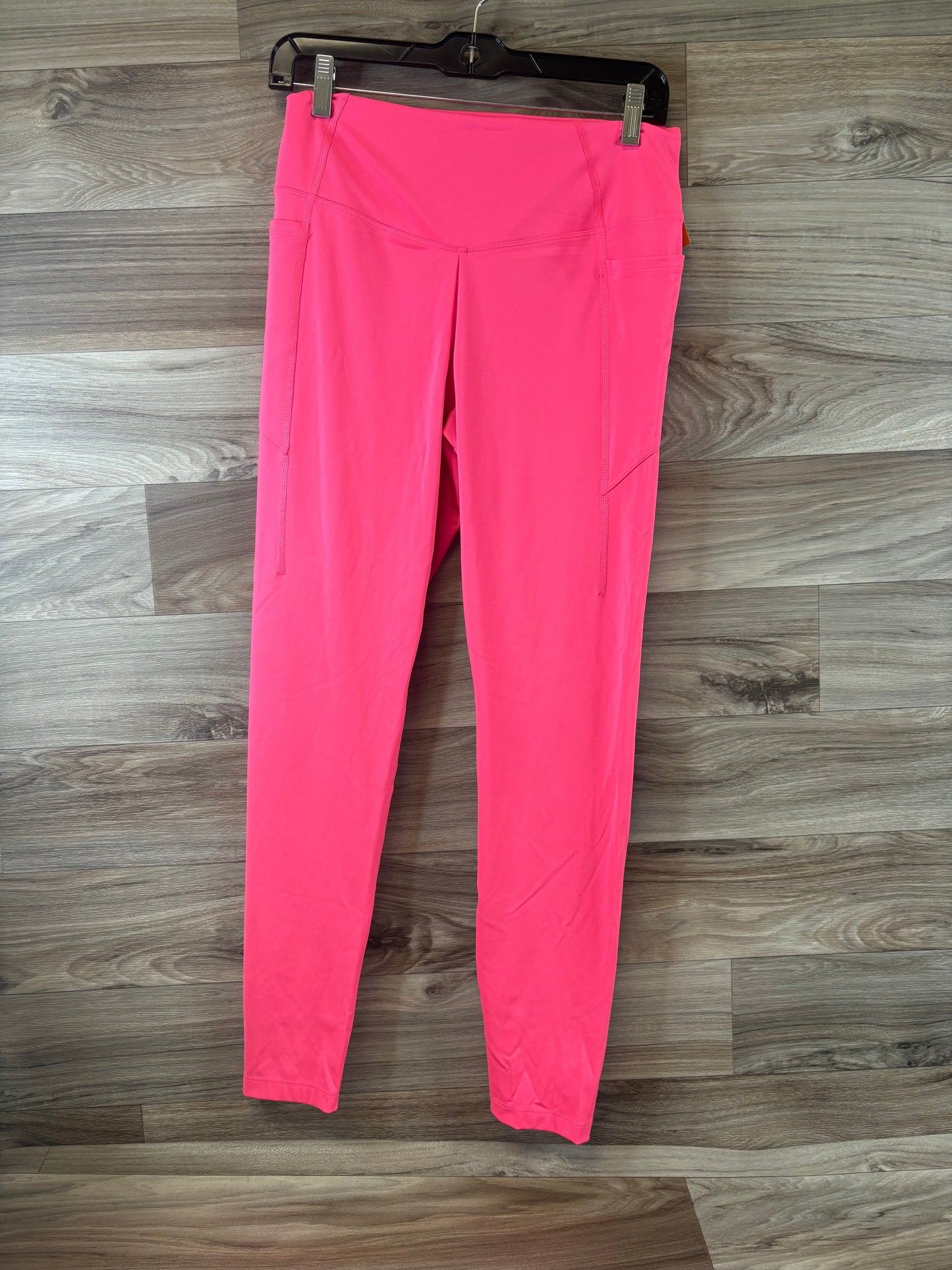 Athletic Leggings By Pink In Pink, Size: L