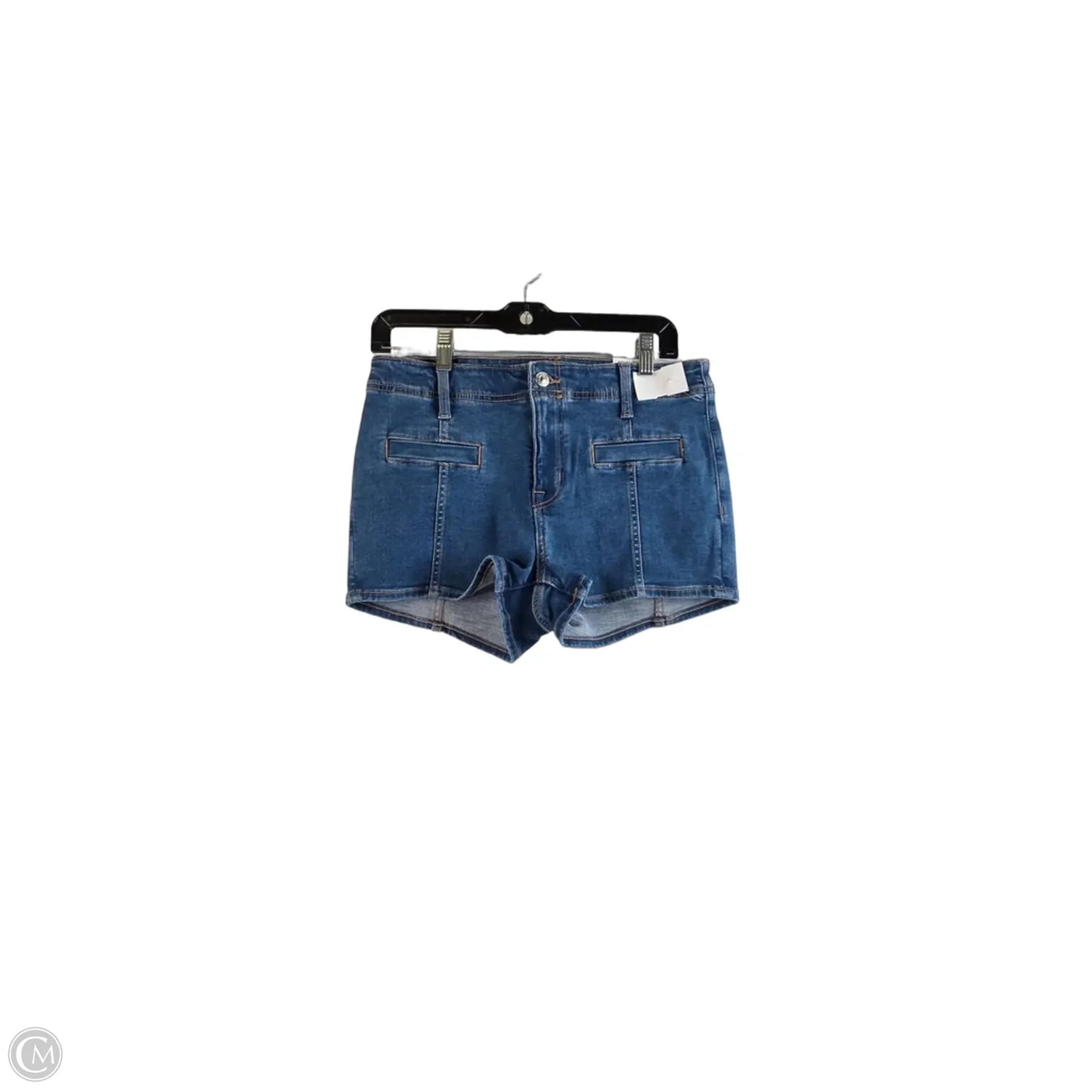Shorts By American Eagle In Blue Denim, Size: 4