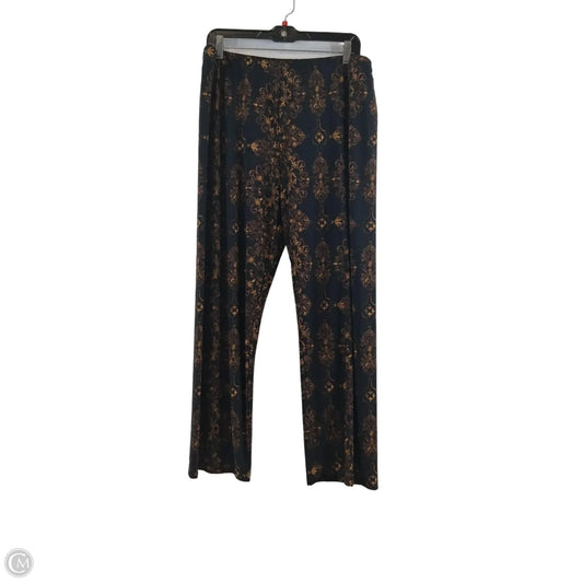 Pants Other By Susan Graver In Black & Tan, Size: 12