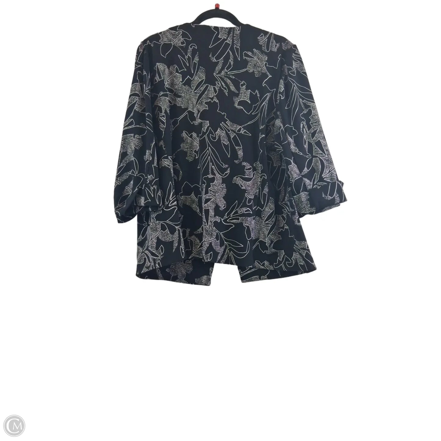 Blazer By Susan Graver In Black, Size: Xl