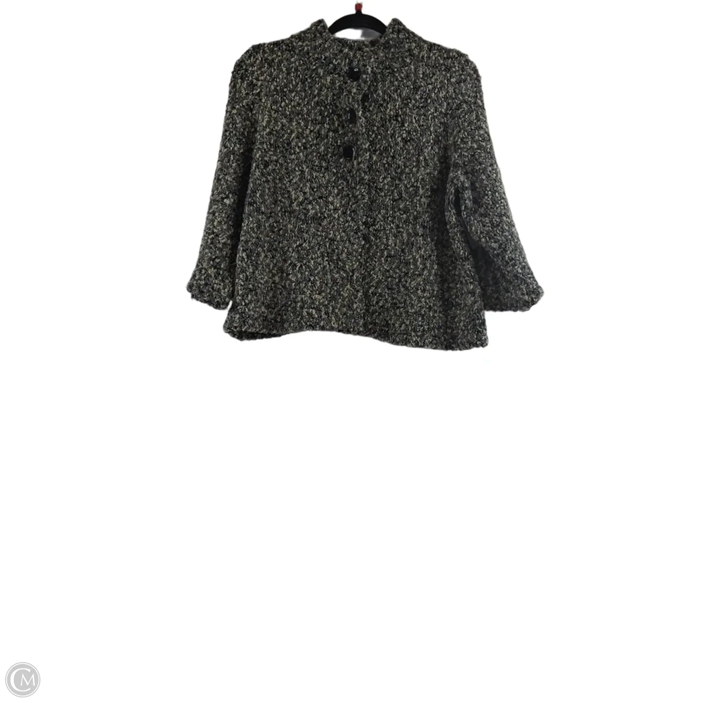 Sweater Cardigan By Evan-picone In Green, Size: Xlp