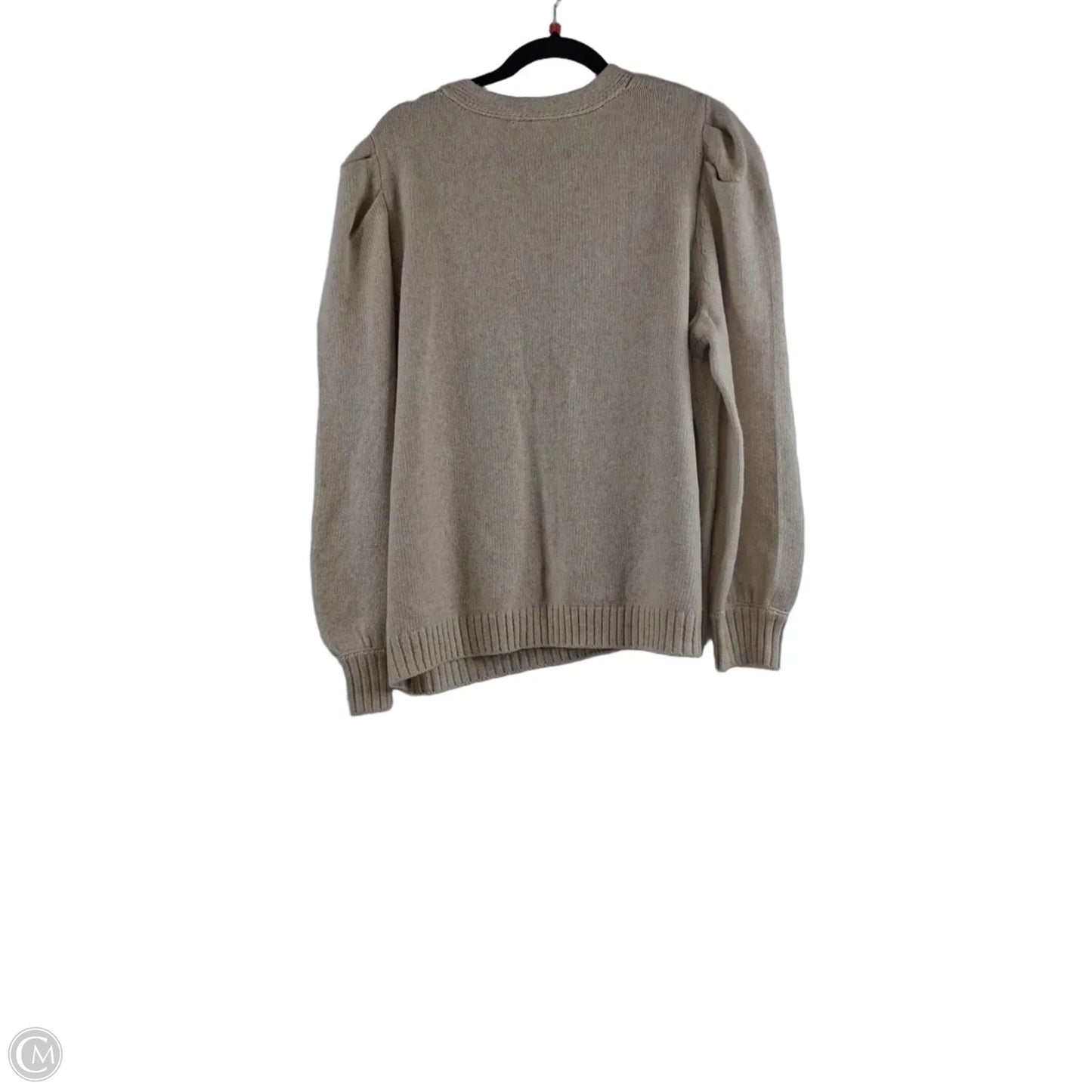 Sweater Cardigan By Candace Cameron Bure In Cream, Size: 1x