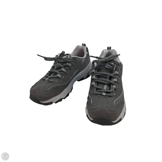 Shoes Athletic By Skechers In Grey, Size: 9.5