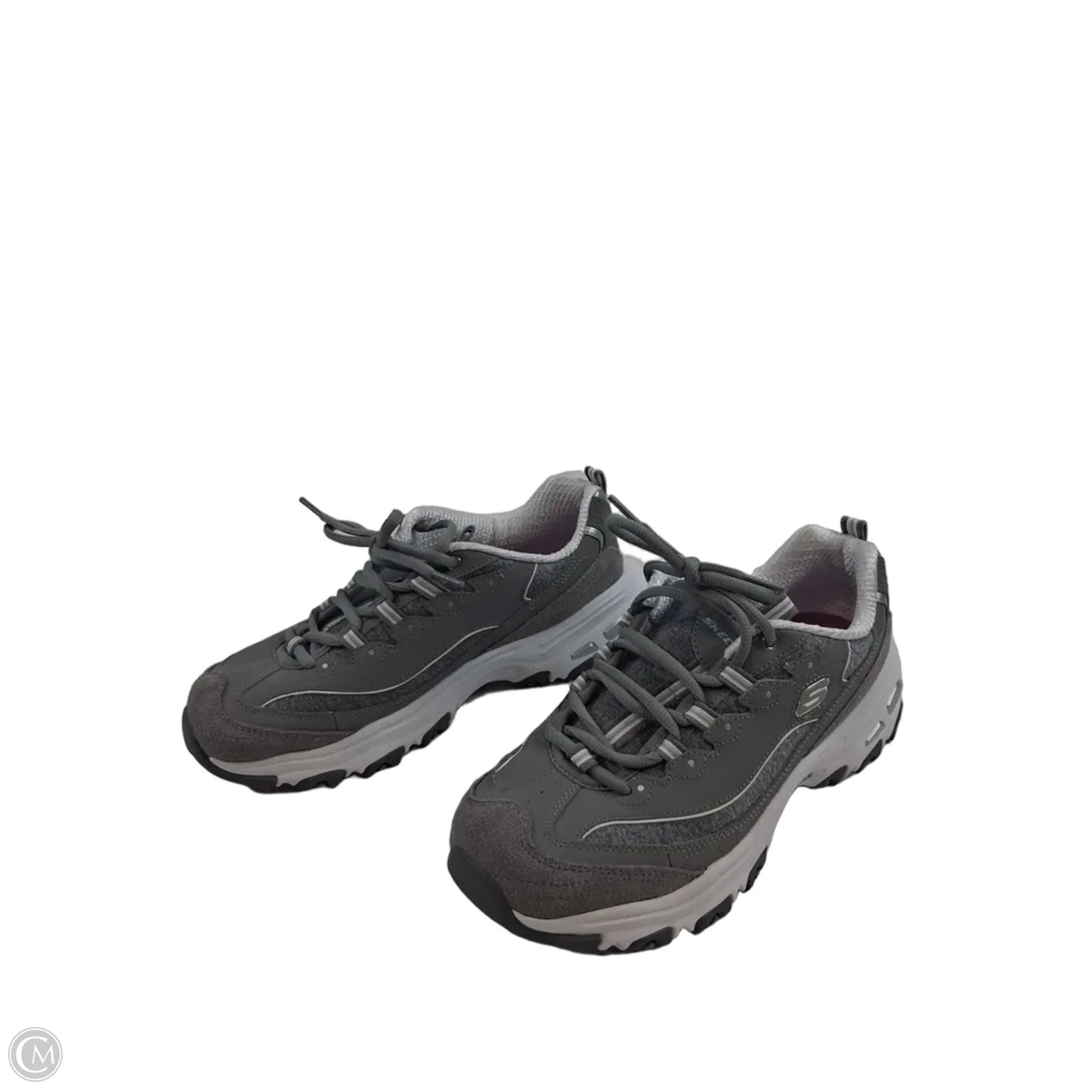 Shoes Athletic By Skechers In Grey, Size: 9.5