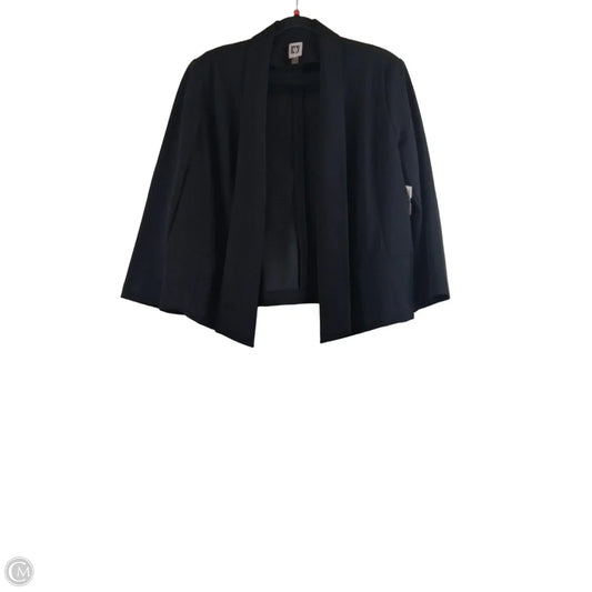 Blazer By Anne Klein In Black, Size: Xl