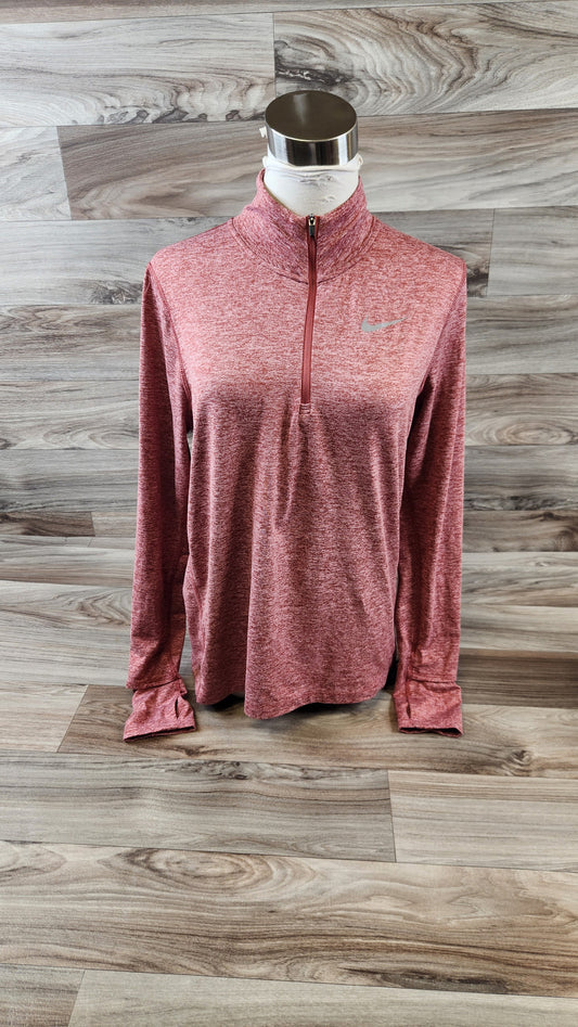 Red Top Long Sleeve Nike, Size S