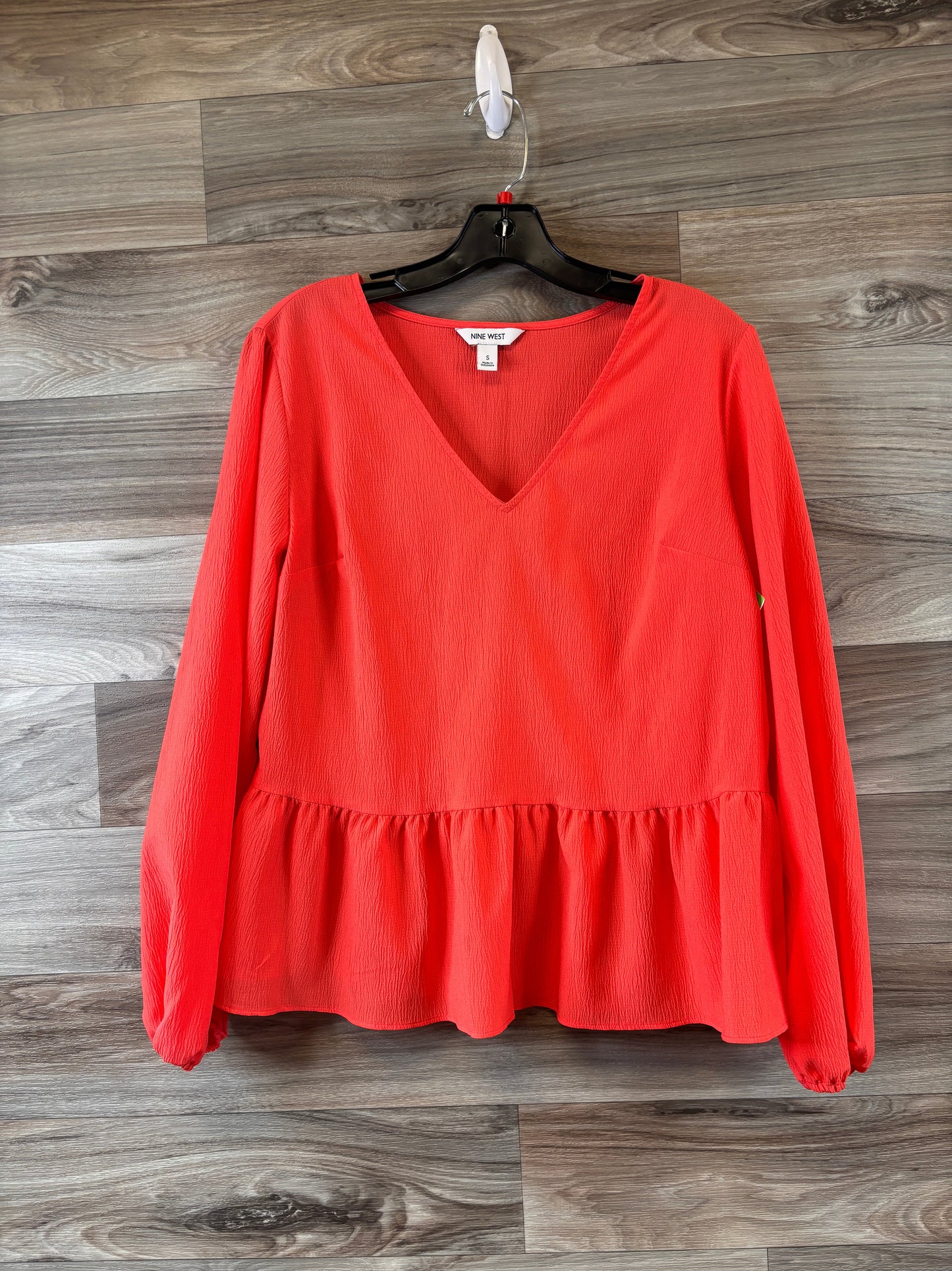 Top Long Sleeve Basic By Nine West Apparel  Size: S