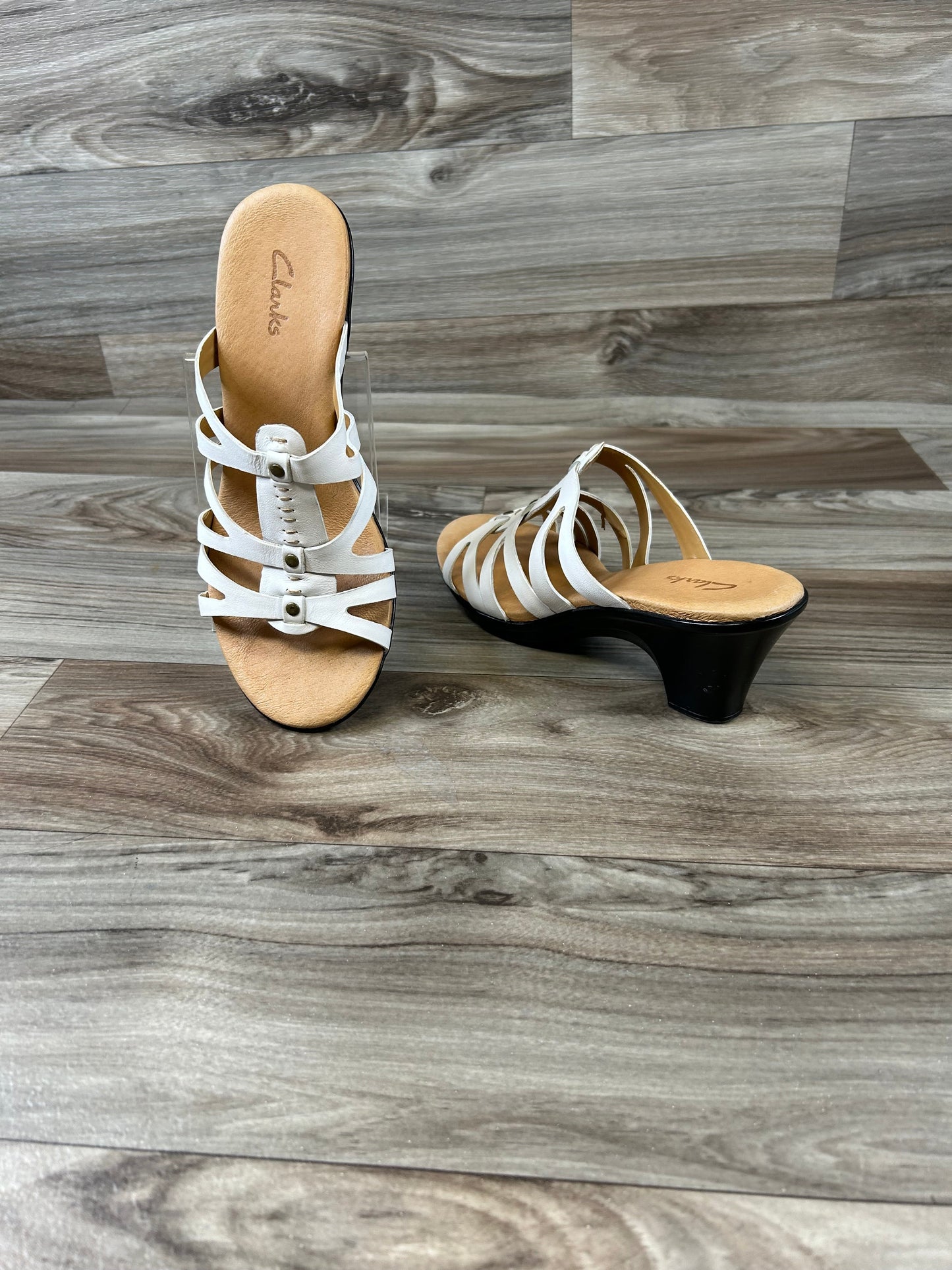 Sandals Heels Kitten By Clarks  Size: 6.5