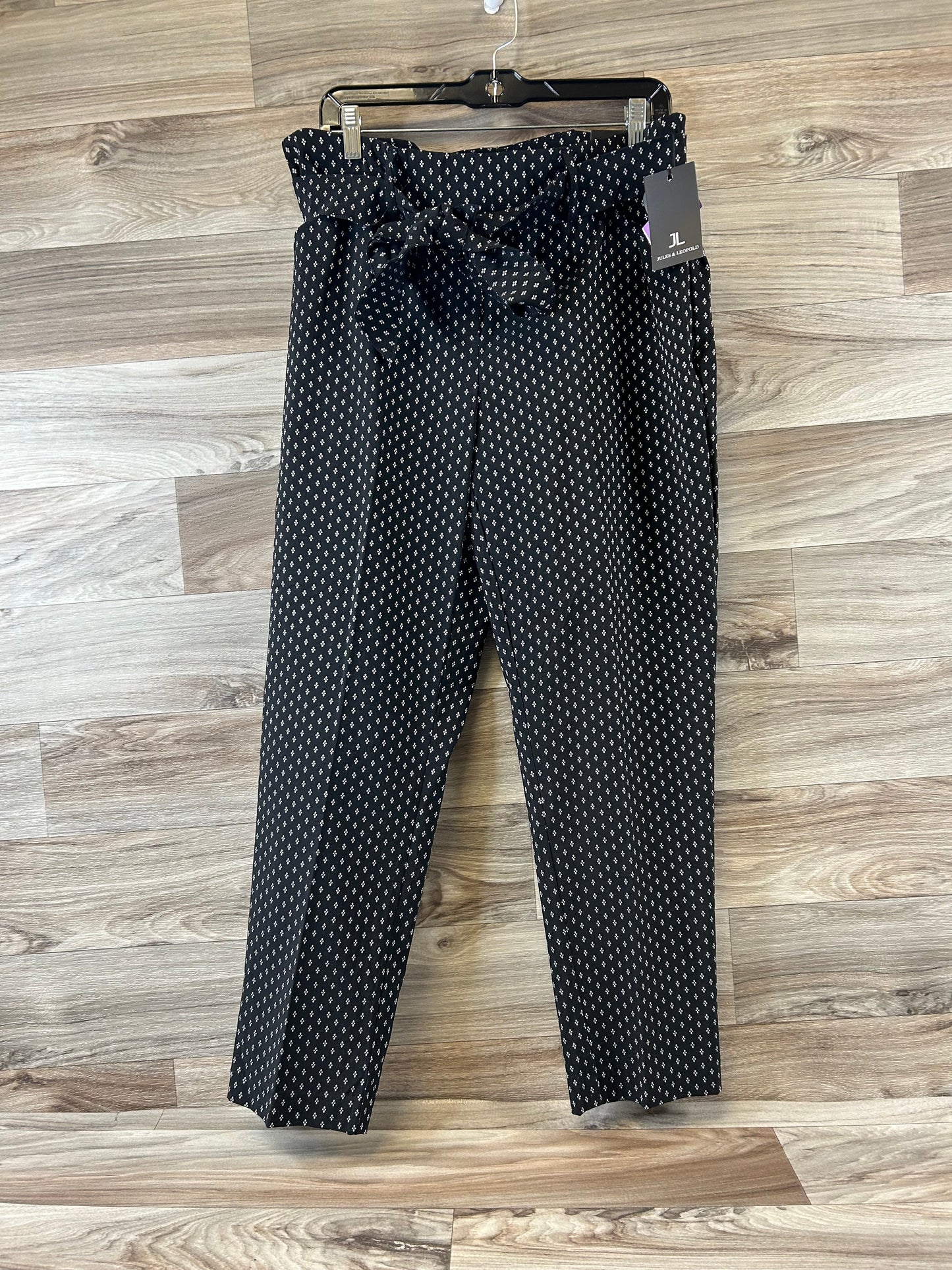 Black & White Pants Dress Jules & Leopold, Size 14