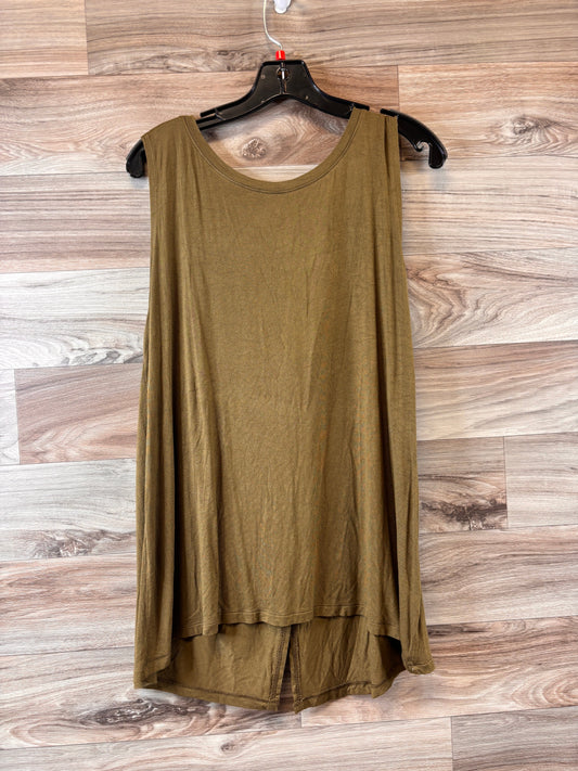 Green Top Sleeveless Old Navy, Size L