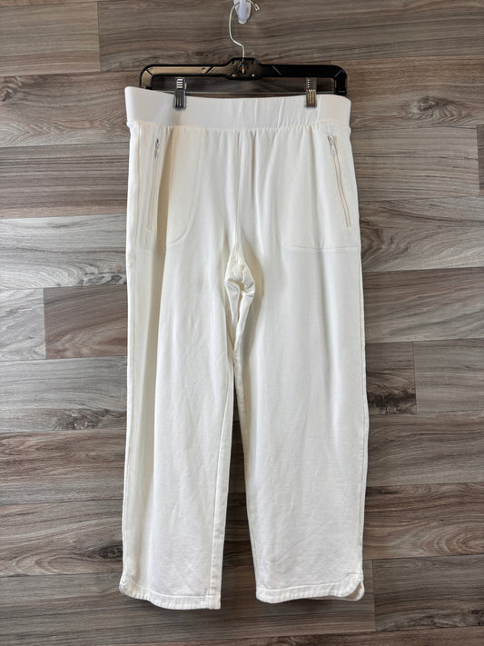 White Pants Cropped Talbots, Size 8
