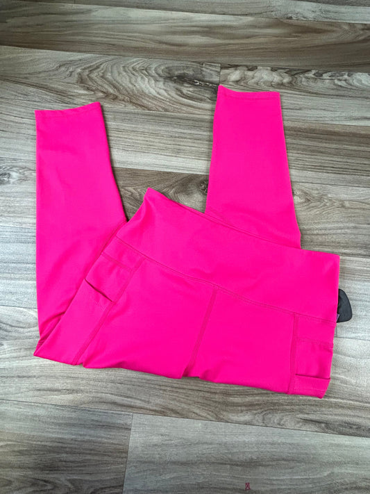 Pink Athletic Leggings Zyia, Size S