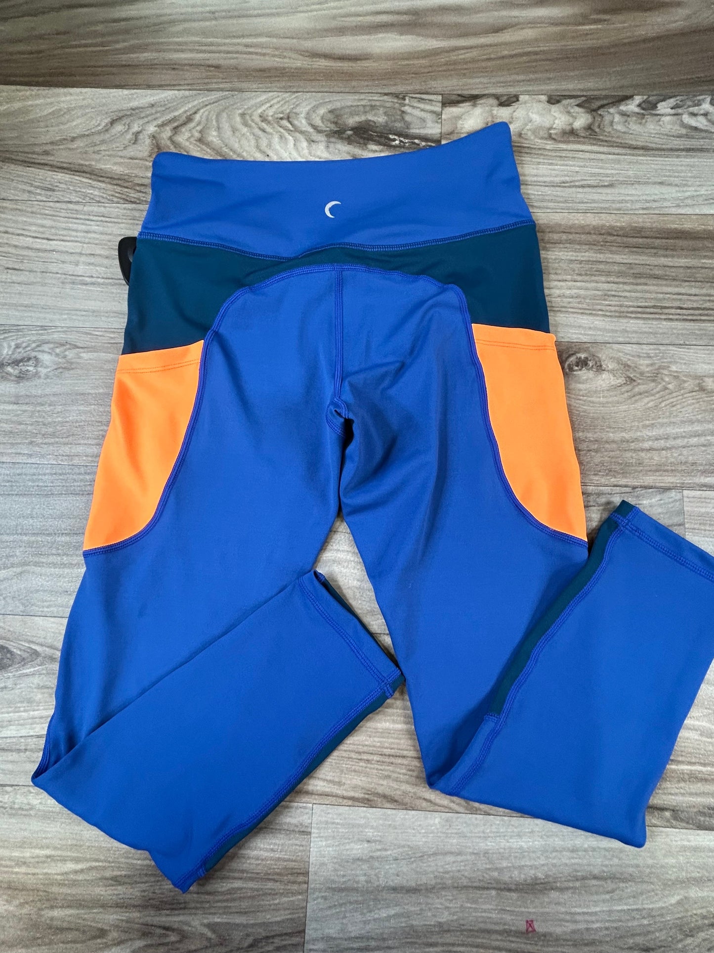 Blue & Orange Athletic Leggings Zyia, Size S