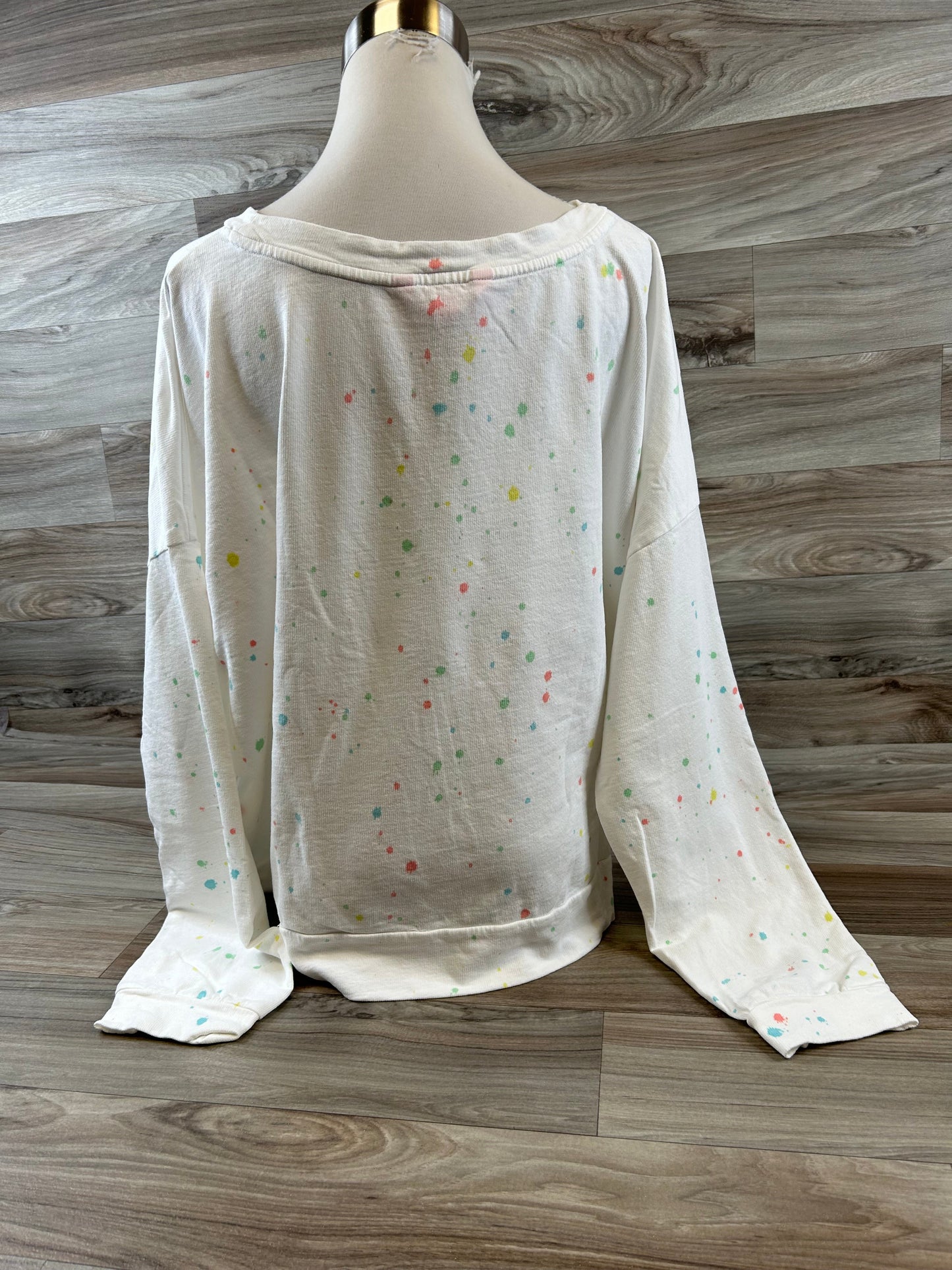 Multi-colored Top Long Sleeve Designer Lilly Pulitzer, Size Xl