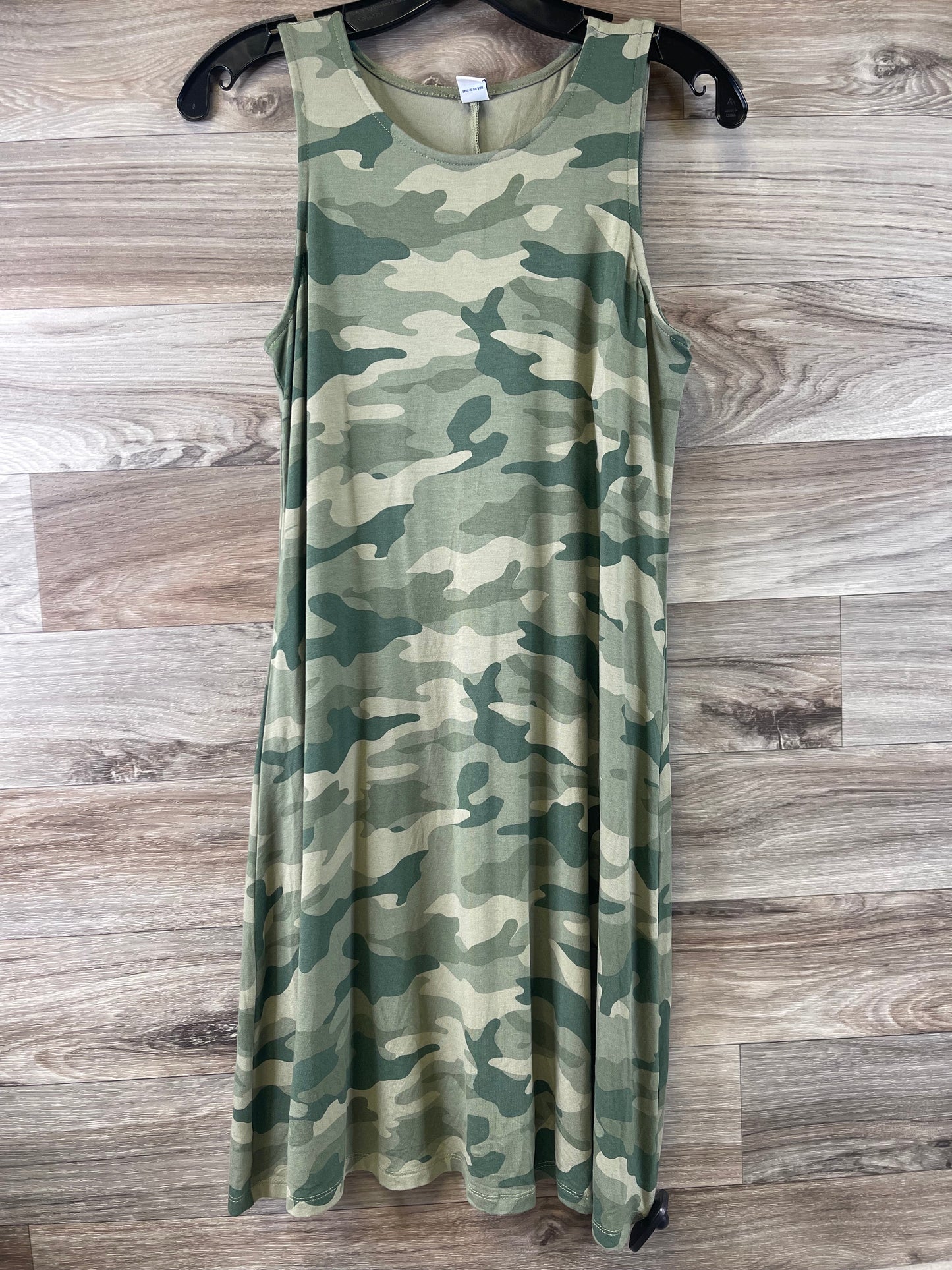 Camouflage Print Dress Casual Midi Old Navy, Size S
