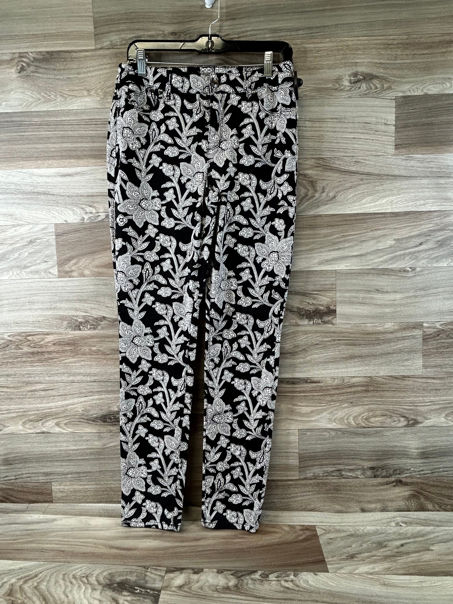Black & White Jeans Jeggings Chicos, Size S