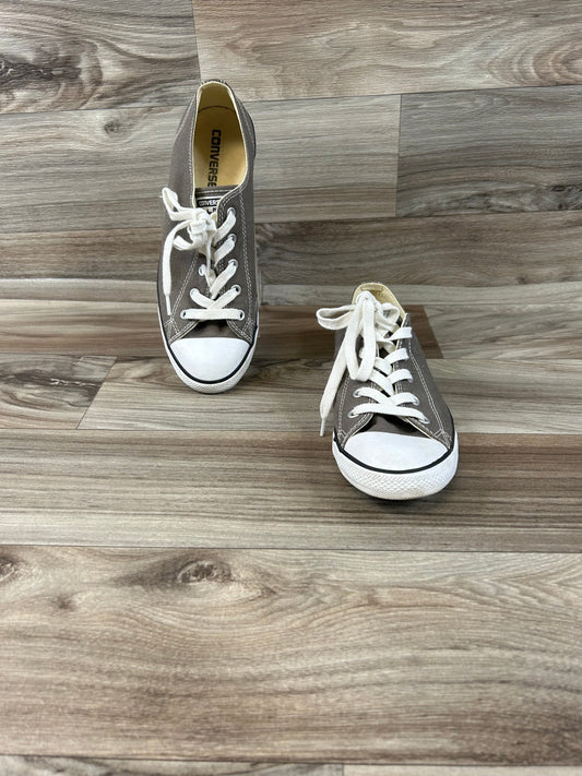 Taupe Shoes Sneakers Converse, Size 9