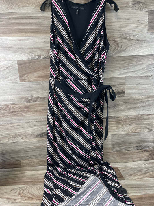 Black & Pink Dress Casual Maxi White House Black Market, Size M