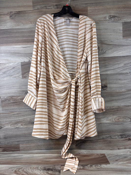 Tan Dress Casual Midi H&m, Size L