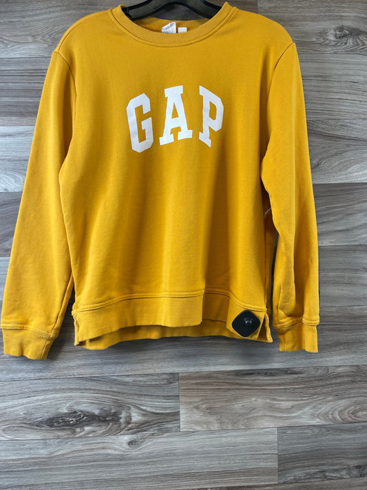 Sweatshirt Crewneck By Clothes Mentor In Yellow, Size: L