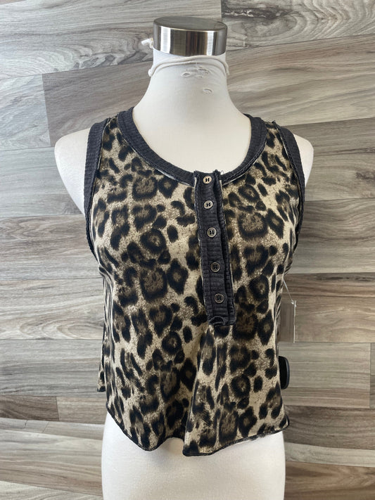 Tank Top By Cme In Animal Print, Size: S