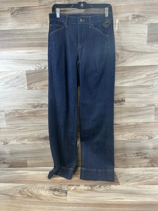 Jeans Wide Leg By Chicos In Blue Denim, Size: 00