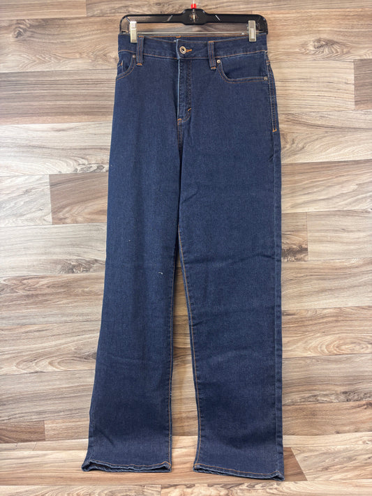 Jeans Straight By Style And Company In Blue Denim, Size: 12