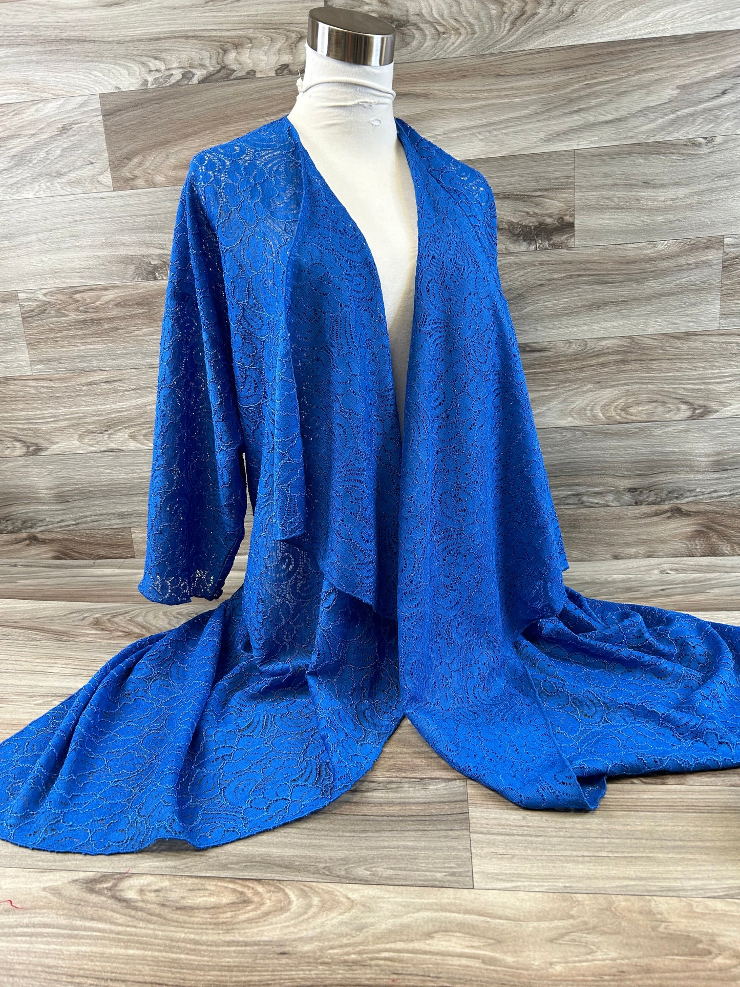 Cardigan By Lularoe In Blue, Size: L