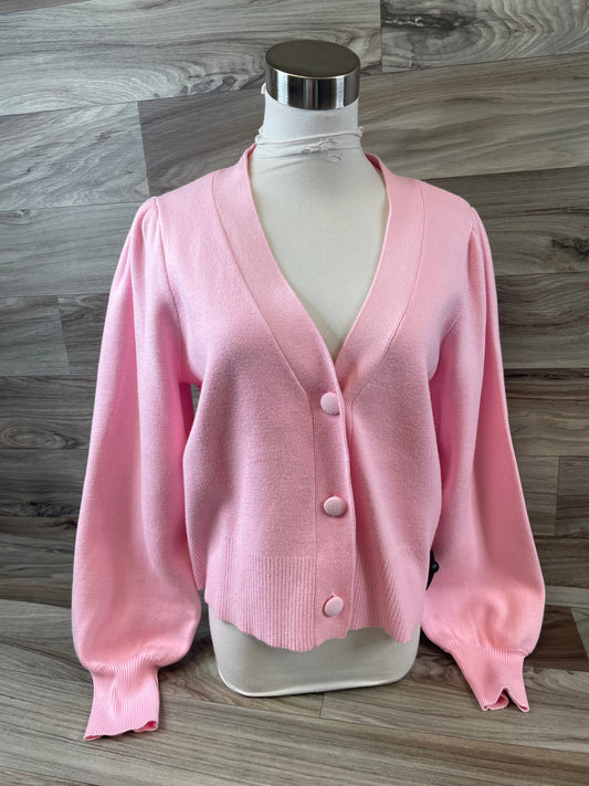 Cardigan By Crown And Ivy In Pink, Size: M