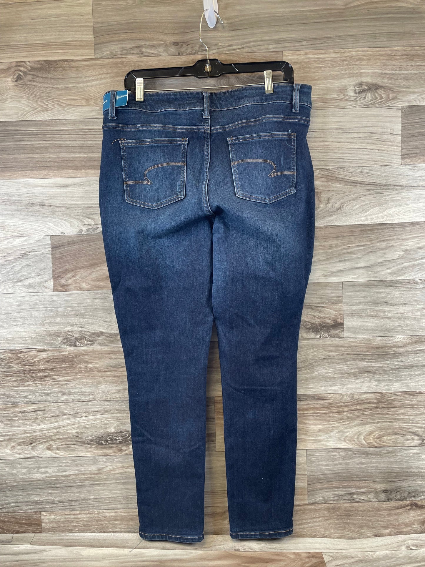 Jeans Skinny By Time And Tru In Blue Denim, Size: 16