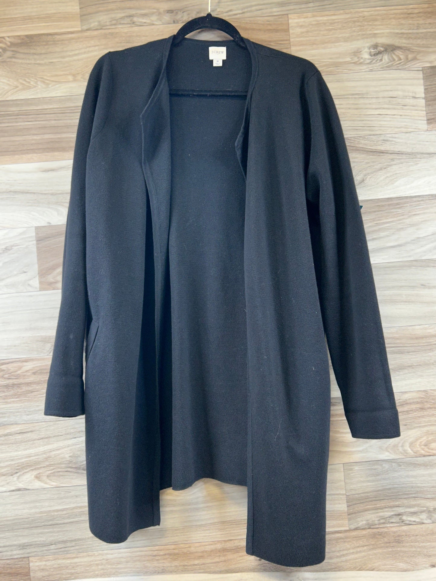 Sweater Cardigan By J. Crew In Black, Size: M