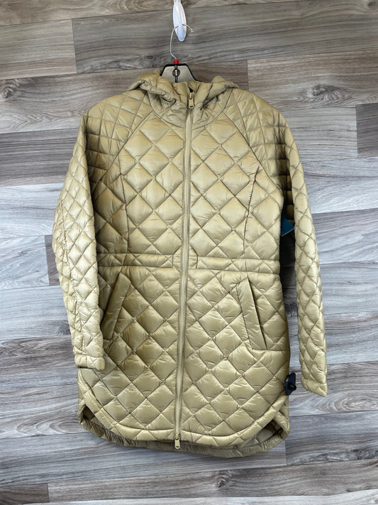 Jacket Puffer & Quilted By Athleta In Gold, Size: Xxs