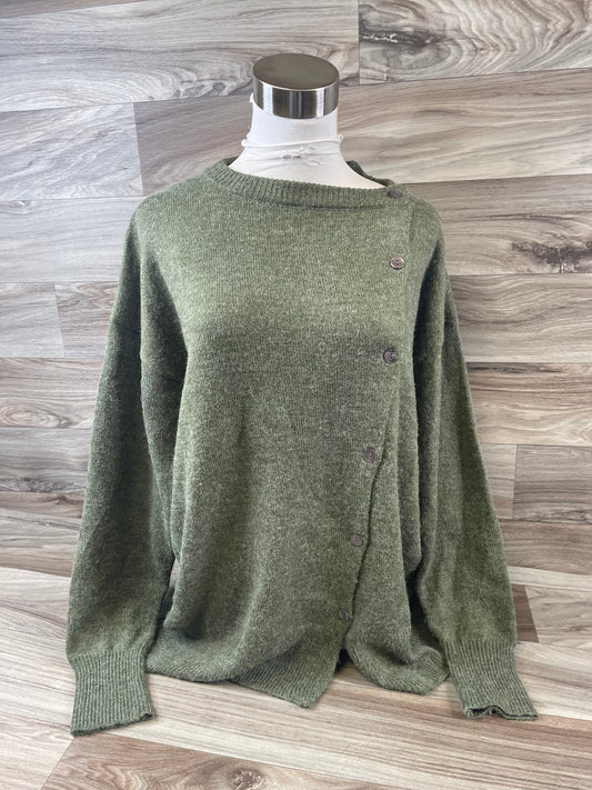 Sweater By Clothes Mentor In Green, Size: M