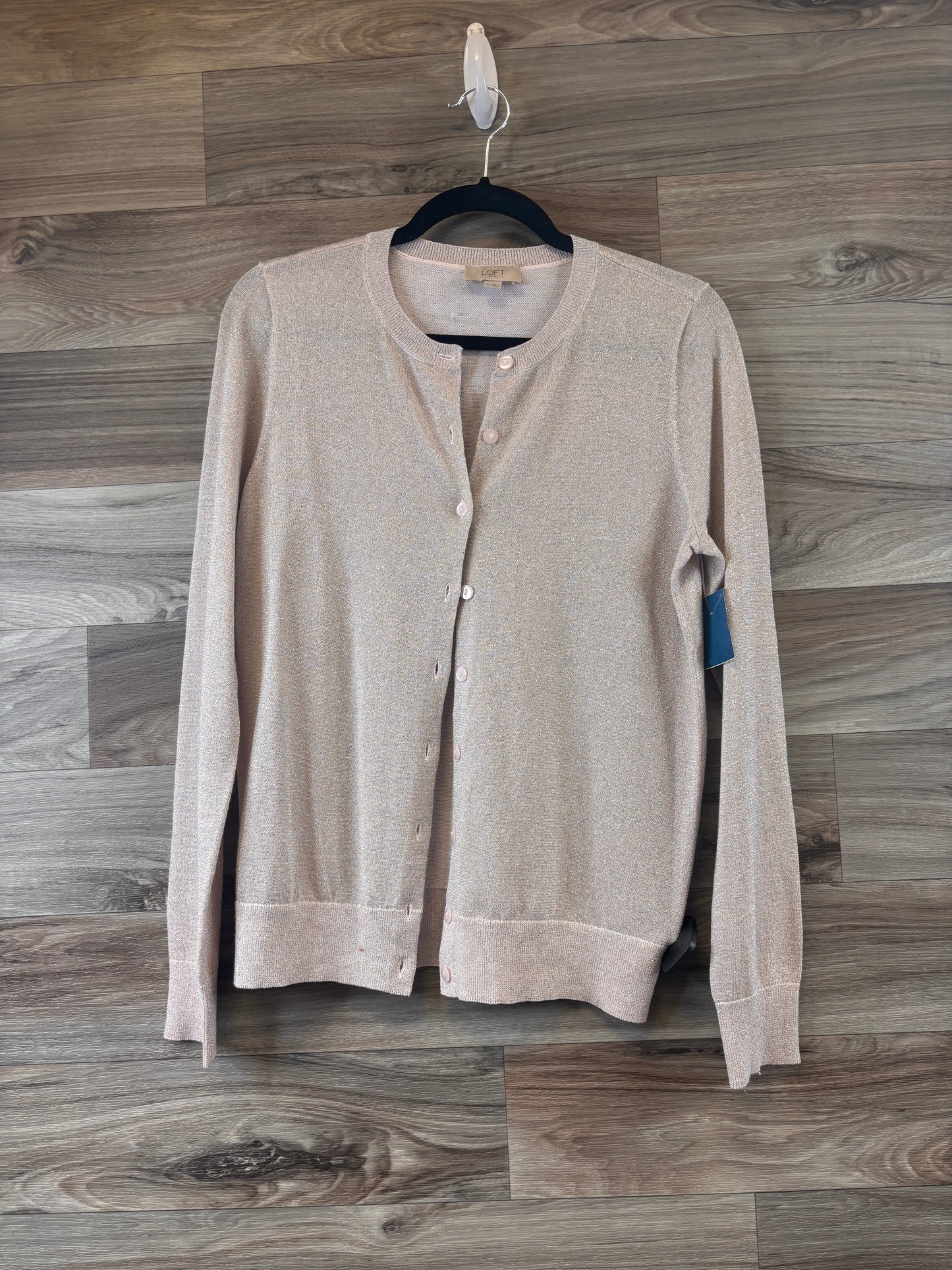 Cardigan By Loft In Taupe, Size: M