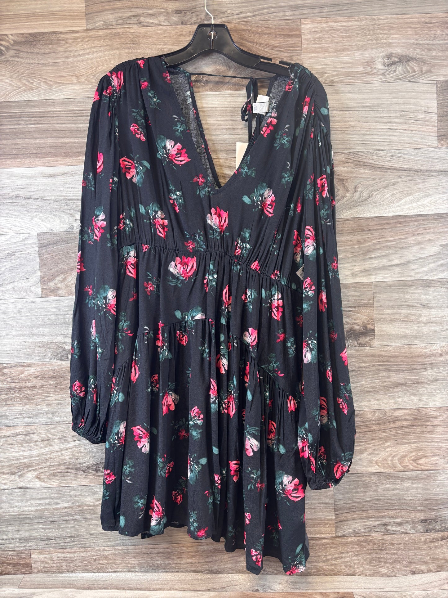 Dress Casual Midi By A New Day In Floral Print, Size: M