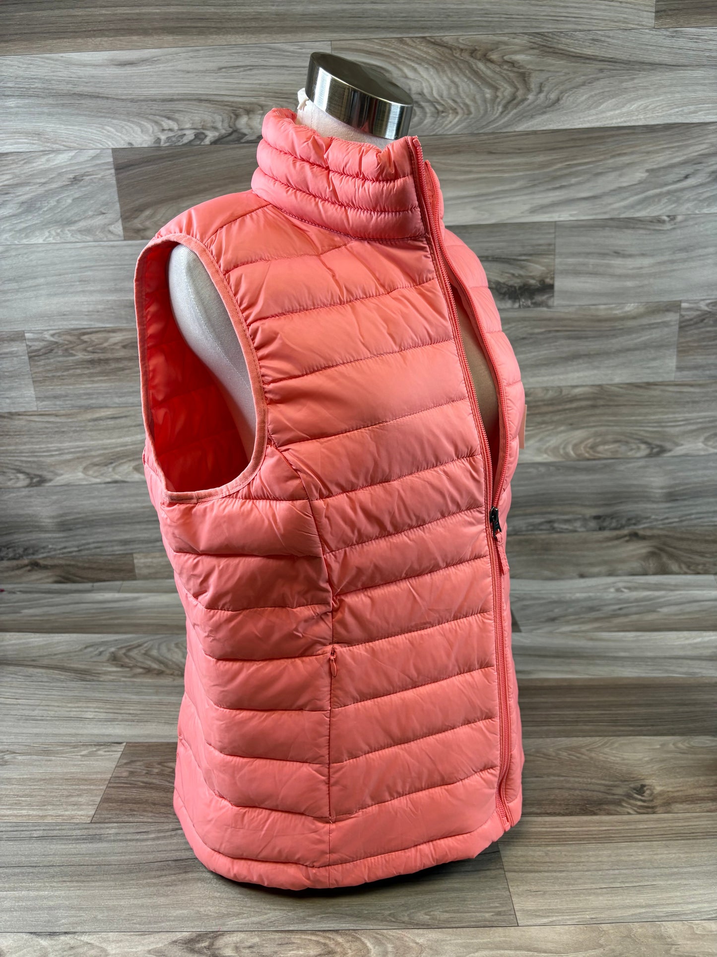 Vest Puffer & Quilted By Amazon Essentials In Orange, Size: L