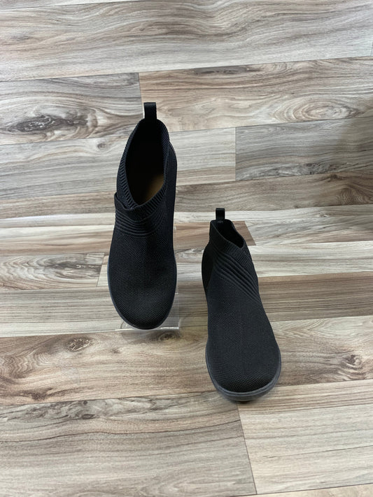 Shoes Flats By Clarks In Black, Size: 9.5