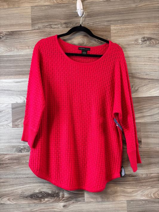 Sweater By Design History In Red, Size: L