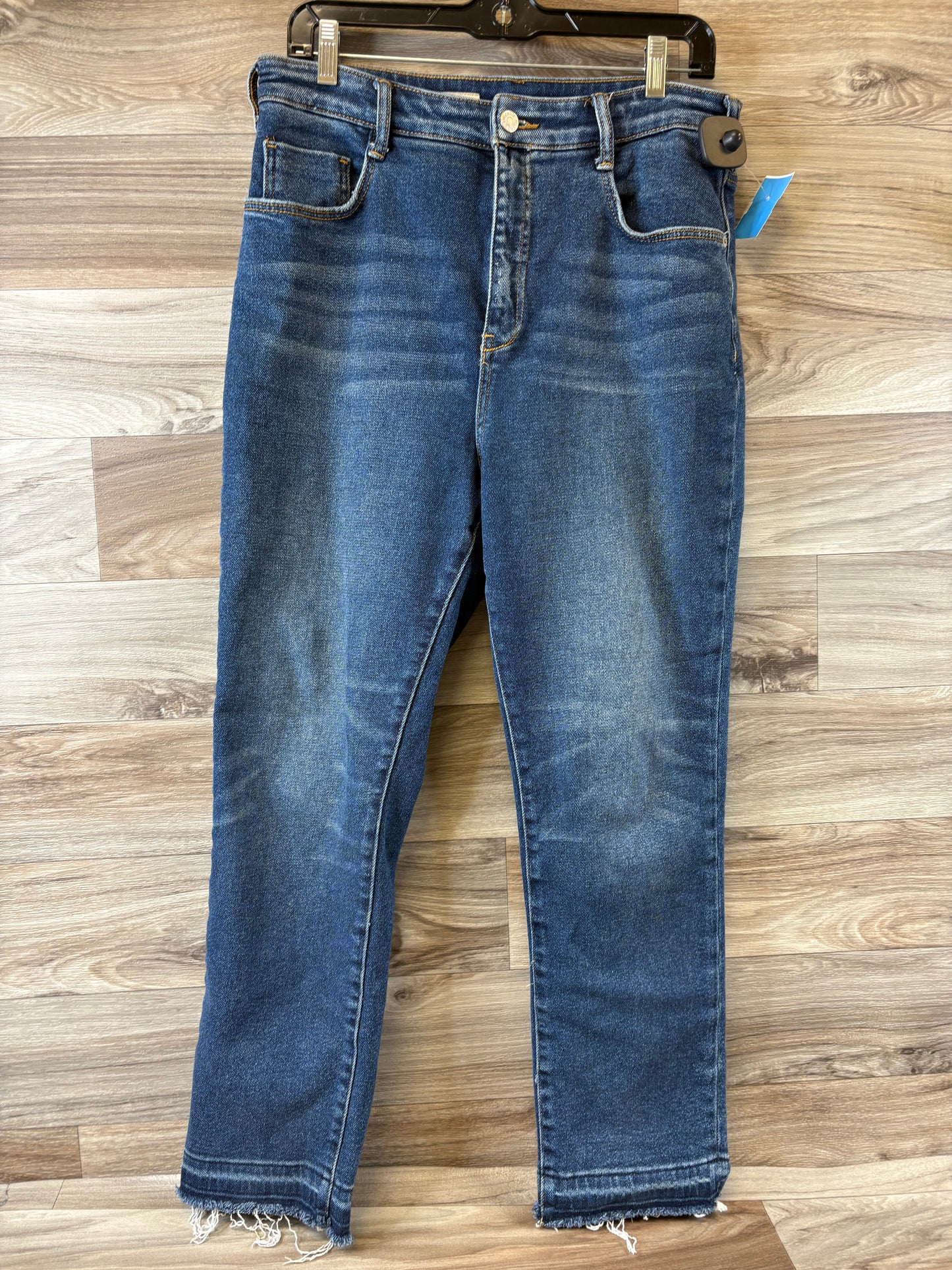 Jeans Straight By Pilcro In Blue Denim, Size: 10p