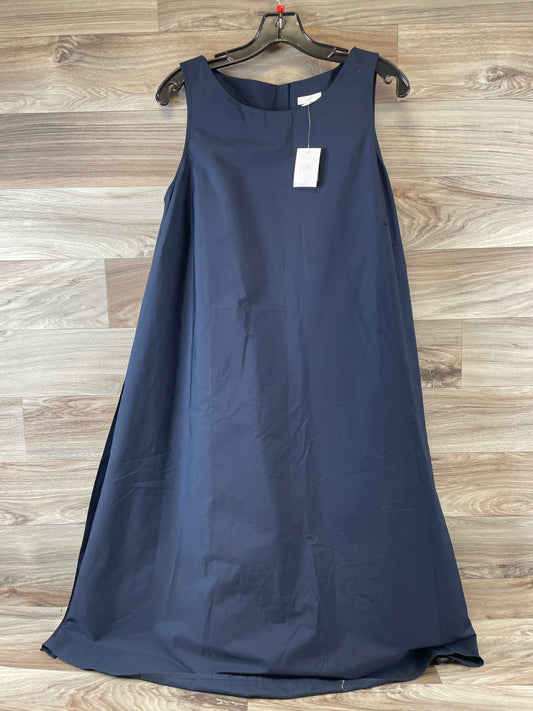 Dress Casual Midi By J. Jill In Navy, Size: M