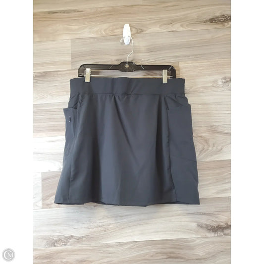 Athletic Skort By Rbx In Black, Size: 12