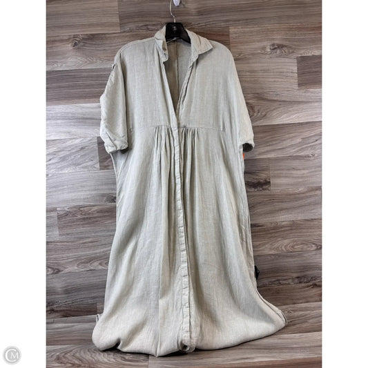 Dress Casual Maxi By Zara In Green, Size: M