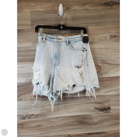 Shorts By Abercrombie And Fitch In Blue Denim, Size: 10