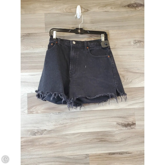 Shorts By Abercrombie And Fitch In Black Denim, Size: 10