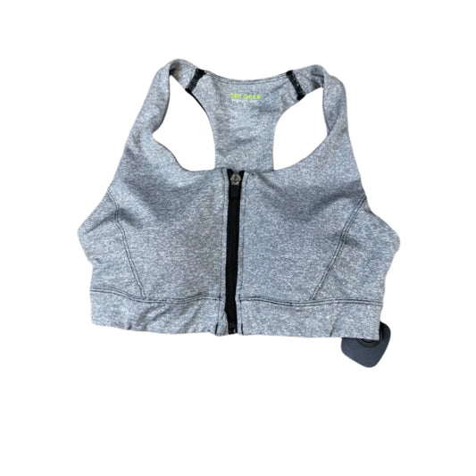 Athletic Bra By Tek Gear In Grey, Size: S